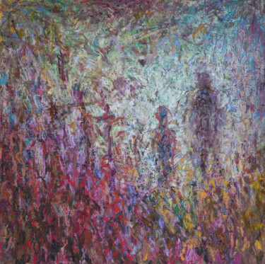 Pittura intitolato "le passage" da Christophe Dupin, Opera d'arte originale, Pastello