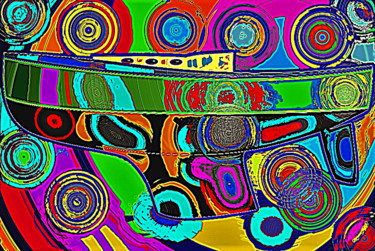 Digitale Kunst mit dem Titel "coque3 (série)" von Christophe Gol, Original-Kunstwerk, Digitale Malerei