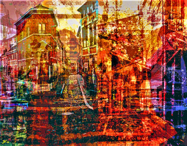 Photography titled "La rue" by Christophe Gol, Original Artwork