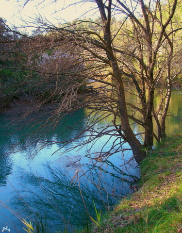 Fotografia intitulada "Couleurs et reflet" por Christophe Gol, Obras de arte originais, Outro