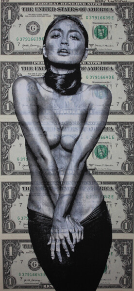 印花与版画 标题为“Erotic DollArt "Dol…” 由Christopher Henry, 原创艺术品, 丝网印刷