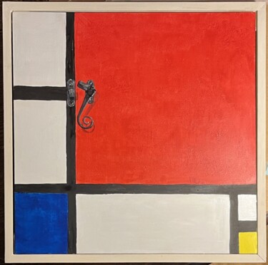 Painting titled "Composition II -  i…" by Christopher Walker, Original Artwork, Acrylic