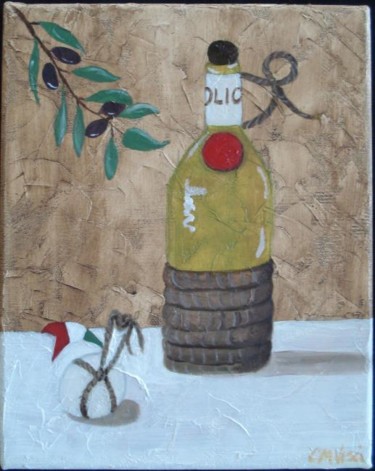 Painting titled "Olio" by Christy Carrithers-Vesci, Original Artwork