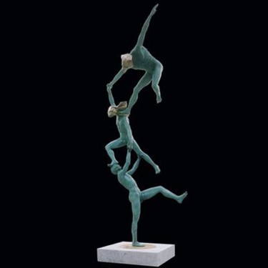 Sculpture titled "Olympic spirit" by Anna Chromy, Original Artwork