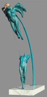 Escultura intitulada "Alycone" por Anna Chromy, Obras de arte originais