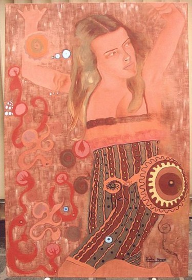 Pintura intitulada "siga-me" por Chrystian Marques, Obras de arte originais