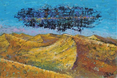 Pintura intitulada "Dune  11-21" por Chuzhik, Obras de arte originais, Óleo