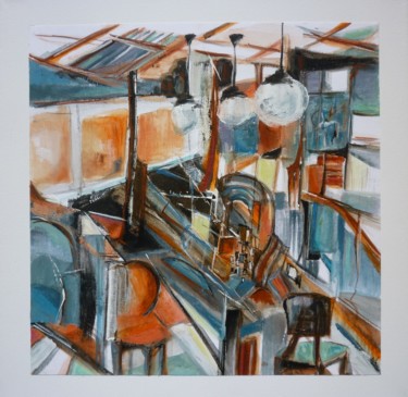 Salon de jeu 35x35 cm ©2018 par Christelle Veron Cherbonnier