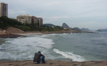 Photography titled "Homem solitário" by Mary Priest, Original Artwork