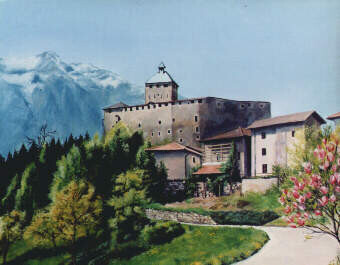 Painting titled "Ivano Castle" by Ciaghi Tiziana, Original Artwork