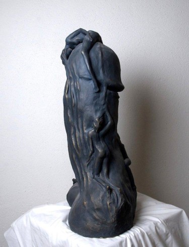 Sculpture titled "Les fées" by Ciane.C, Original Artwork, Ceramics