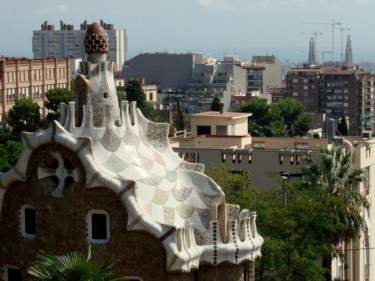 Fotografia intitulada "Gaudi here, Gaudi t…" por Ciarán Ó Néill, Obras de arte originais