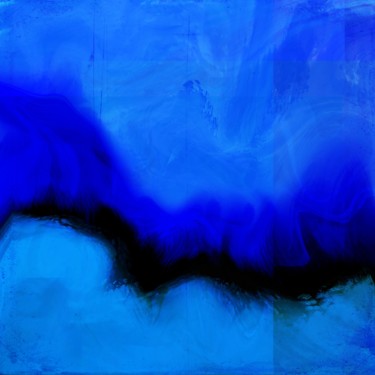 Artes digitais intitulada "Blue Lagoon" por Cila, Obras de arte originais, Pintura digital