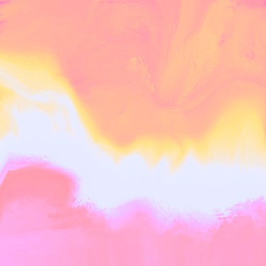 Arts numériques intitulée "The Light - Pink" par Cila, Œuvre d'art originale, Peinture numérique