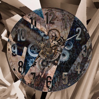 Arts numériques intitulée "Beyond Time - 1" par Cila, Œuvre d'art originale, Peinture numérique