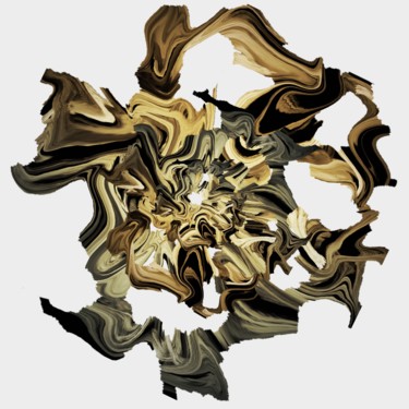 Arts numériques intitulée "Des Morceaux de l'I…" par Cila, Œuvre d'art originale, Peinture numérique