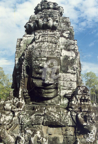 Fotografía titulada "Cambodge Angkor" por Cilce, Obra de arte original
