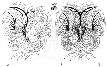 Zeichnungen mit dem Titel "1coqdpoules.jpg" von Cilce, Original-Kunstwerk