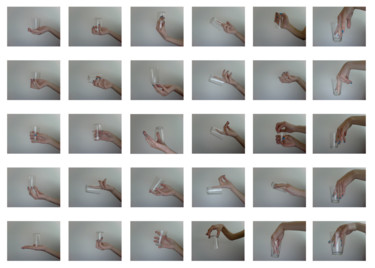 Fotografía titulada "30 façons de tenir…" por Cindy Comte, Obra de arte original