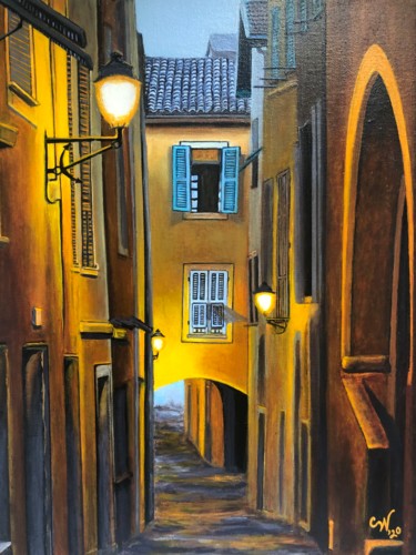 Day & Night Peinture intitulée "Day & Night" par Cindy Wolsfeld, Œuvre d'art originale, Acrylique