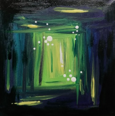 Malerei mit dem Titel "ENERGIE" von Valérie Drouet, Original-Kunstwerk, Acryl
