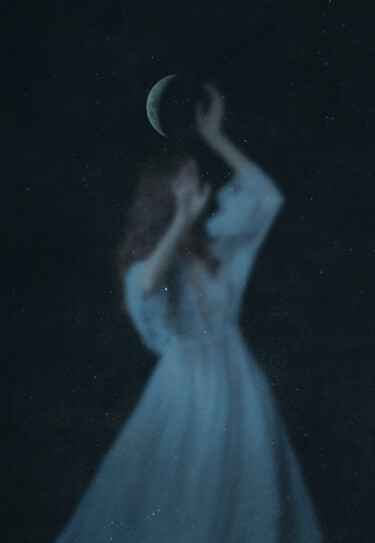 Fotografía titulada "Luna" por Cintia Luz, Obra de arte original, Fotografía digital