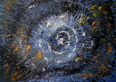 Painting titled "Spiral" by Cinzia Barresi, Original Artwork, Acrylic
