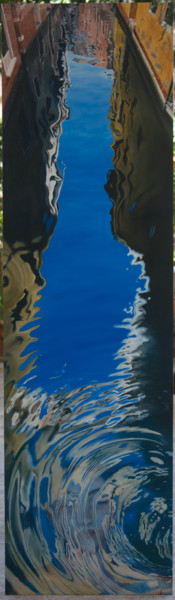 Pintura titulada "The dream" por Cinzia Tellarini, Obra de arte original, Oleo Montado en Bastidor de camilla de madera