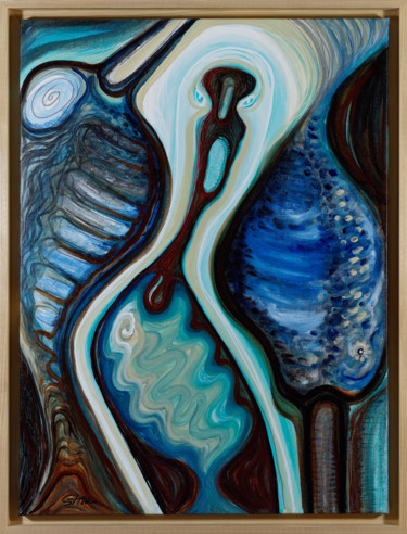 L'explorateur - The Explorer Peinture intitulée "L'explorateur - The…" par Ciprian-Florin Stancu, Œuvre d'art originale, Acrylique
