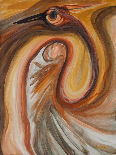 Noces II - Nuptials II Peinture intitulée "Noces II - Nuptials…" par Ciprian-Florin Stancu, Œuvre d'art originale, Acrylique