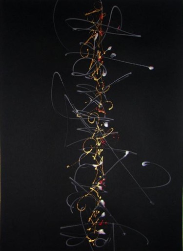 Pittura intitolato "Percorso nel vuoto" da Cira Viggiano, Opera d'arte originale, Olio
