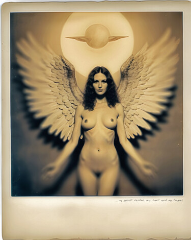 Photography titled "Light Archangel No.…" by Ciro Ayala (KIR), Original Artwork, Analog photography