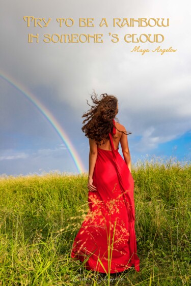 Photography titled ""Rainbow"" by Cissia Patricia Schippers, Original Artwork, Non Manipulated Photography