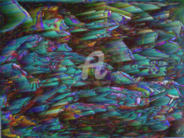 Arts numériques intitulée "Délivrance" par Cj Perin, Œuvre d'art originale, Peinture numérique