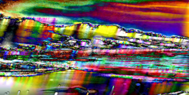 Grafika cyfrowa / sztuka generowana cyfrowo zatytułowany „Plage” autorstwa Cj Perin, Oryginalna praca, Malarstwo cyfrowe