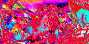 Digitale Kunst mit dem Titel "Magenta" von Cj Perin, Original-Kunstwerk, Digitale Malerei
