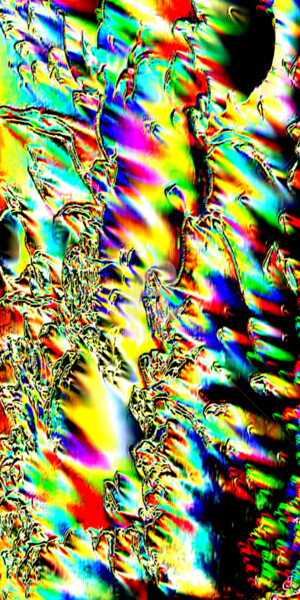 Digital Arts titled "Ombre" by Cj Perin, Original Artwork, Digital Painting