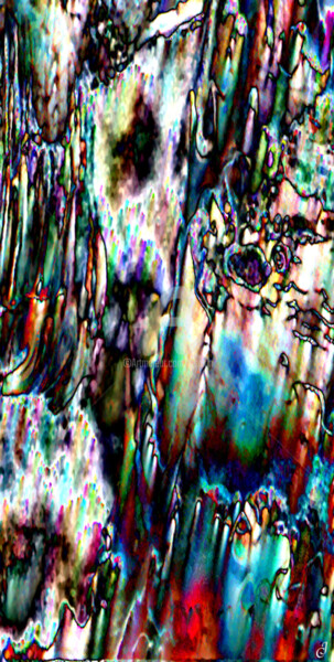 Digitale Kunst mit dem Titel "Naturel" von Cj Perin, Original-Kunstwerk, Digitale Malerei