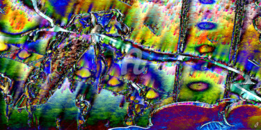 Digital Arts titled "Désaccord" by Cj Perin, Original Artwork, Digital Painting