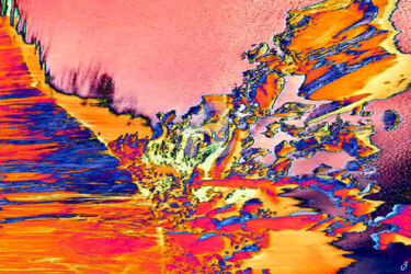 Arts numériques intitulée "Parfum de canicule" par Cj Perin, Œuvre d'art originale, Peinture numérique