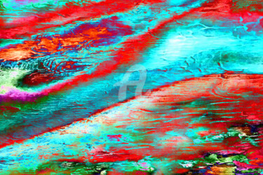 Digital Arts titled "Au delà du visuel" by Cj Perin, Original Artwork, Digital Painting