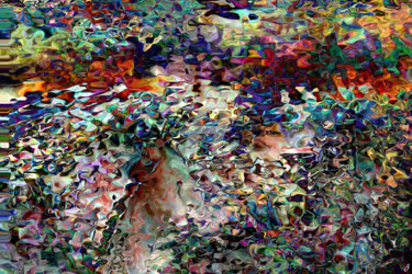 Digital Arts titled "Vision divine" by Cj Perin, Original Artwork, Digital Painting