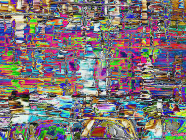 Digitale Kunst mit dem Titel "Déraisonnable réact…" von Cj Perin, Original-Kunstwerk, Digitale Malerei