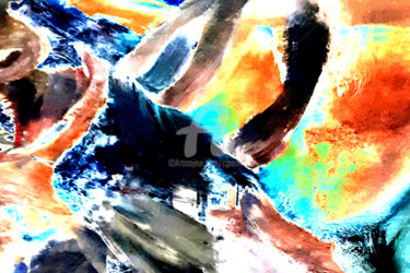 Digital Arts titled "Passion abandonnée" by Cj Perin, Original Artwork, Digital Painting
