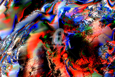 Arts numériques intitulée "La soif d'émotions" par Cj Perin, Œuvre d'art originale, Peinture numérique