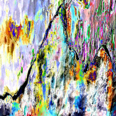 Digital Arts titled "merveilles d'Ardèche" by Cj Perin, Original Artwork, Digital Painting