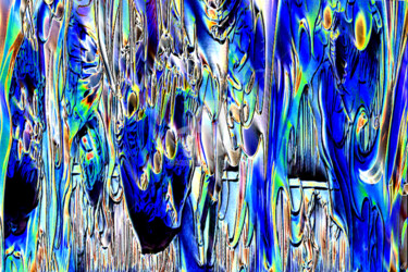 Arts numériques intitulée "Le sens caché" par Cj Perin, Œuvre d'art originale, Peinture numérique