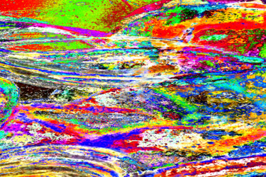 Arts numériques intitulée "Grosse charge émoti…" par Cj Perin, Œuvre d'art originale, Peinture numérique