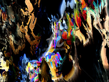 Arts numériques intitulée "Une période d'expan…" par Cj Perin, Œuvre d'art originale, Peinture numérique