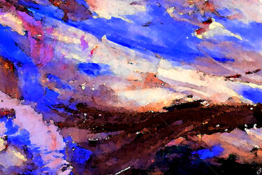 Digital Arts titled "Espace de liberté" by Cj Perin, Original Artwork, Digital Painting